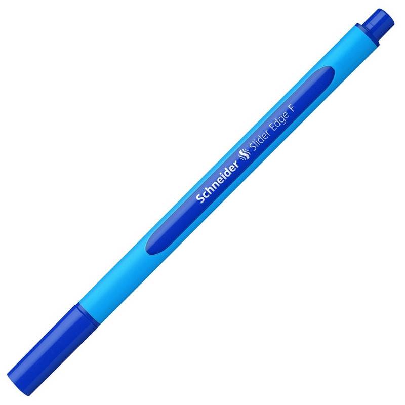 Ручка шариковая одноразовая Schneider Slider Edge F синяя (линия письма 0.4 мм) 152003 915887