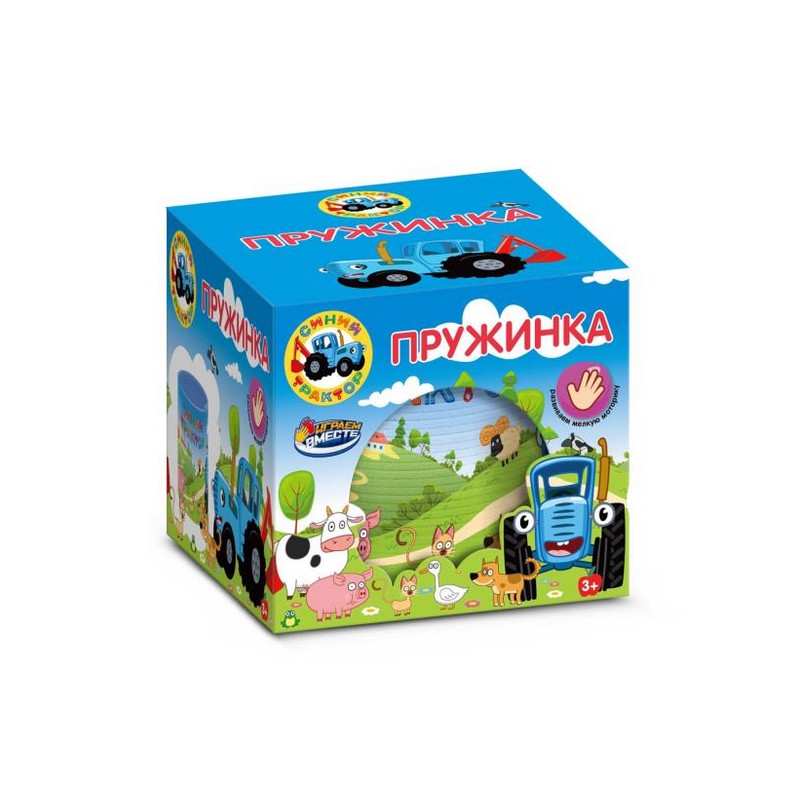 Игра пружинка Синий Трактор Играем Вместе 2108Z053-R (360)