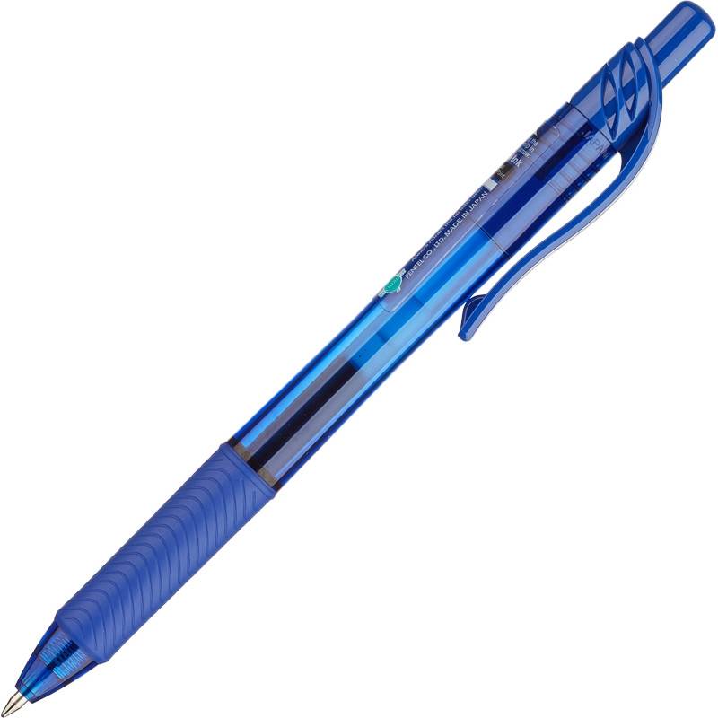 Ручка гелевая автоматическая Pentel EnerGel Rec синяя (толщина линии 0.35 мм) 216859
