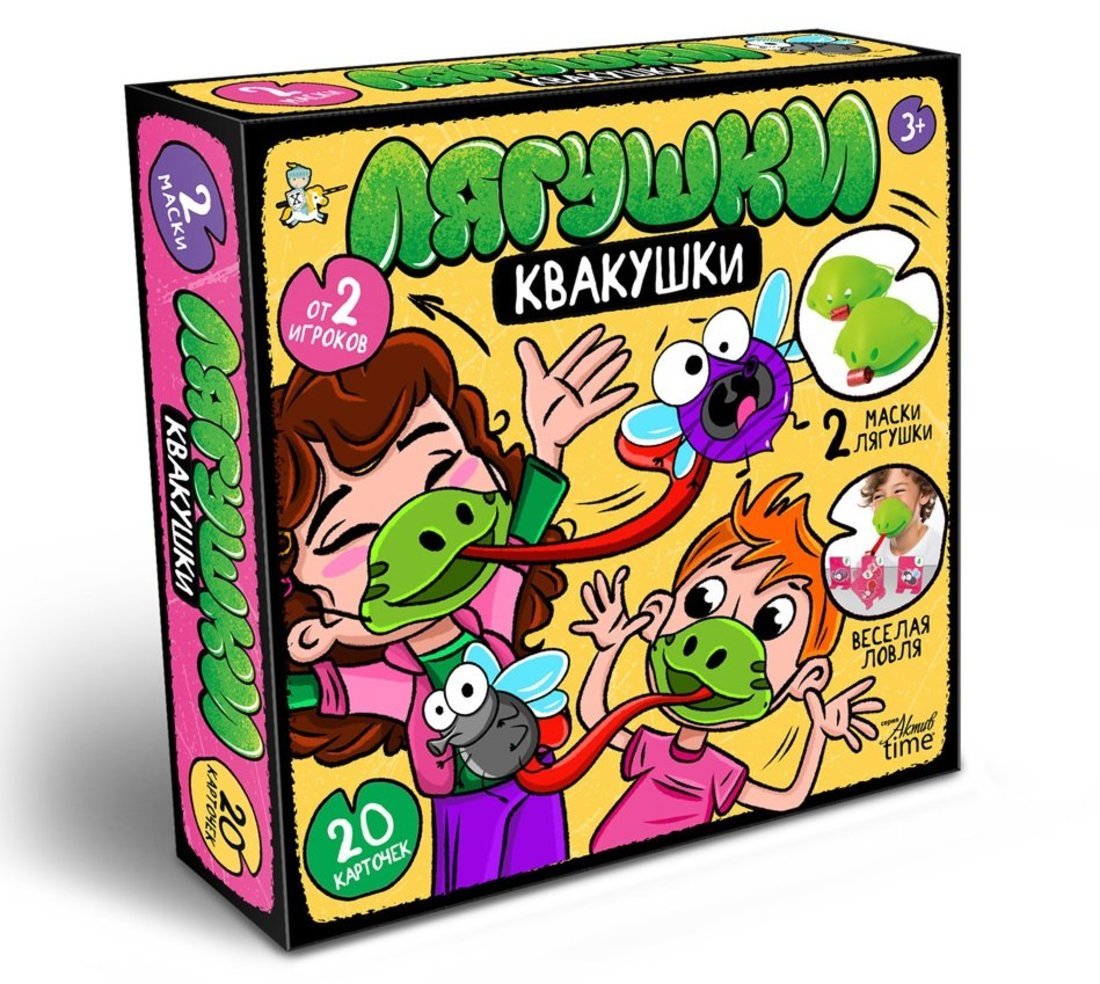 Настольная игра "Лягушки-Квакушки" Десятое Королевство 70073