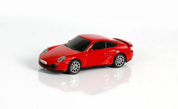 1:64 Машина металлическая RMZ City 1:64 Porsche 911 Turbo (красный) UNI-FORTUNE 344019S-RD