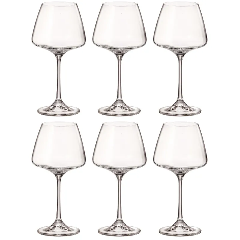 Бокал для бел вина CORVUS, 350мл(набор 6шт)арт. 91L/1SC69/0/00000/350-664 Crystal Bohemia 1911882