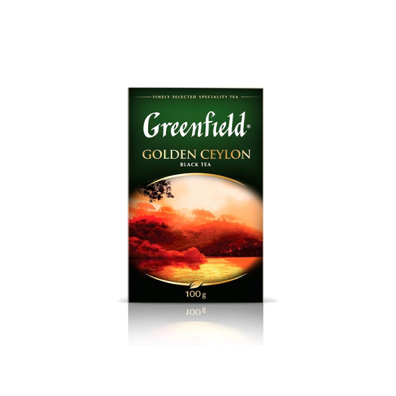 Чай Greenfield Golden Ceylon листовой черный,100г 0351-14 133554