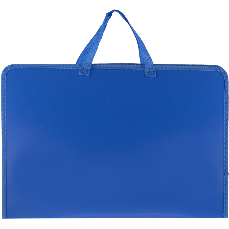 Папка-портфель на молнии с ручками Attache А3, синяя 1547349