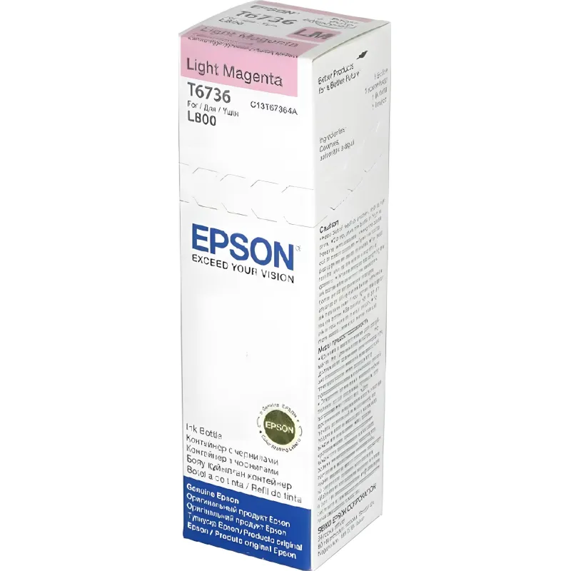 Чернила Epson T6736 C13T67364A/C13T673698 св.пур. для L800 235310