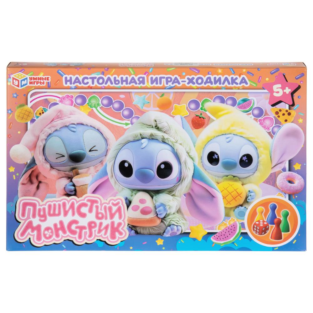 Настольная игра Пушистый Монстрик ходилка Умные игры 4630395066761