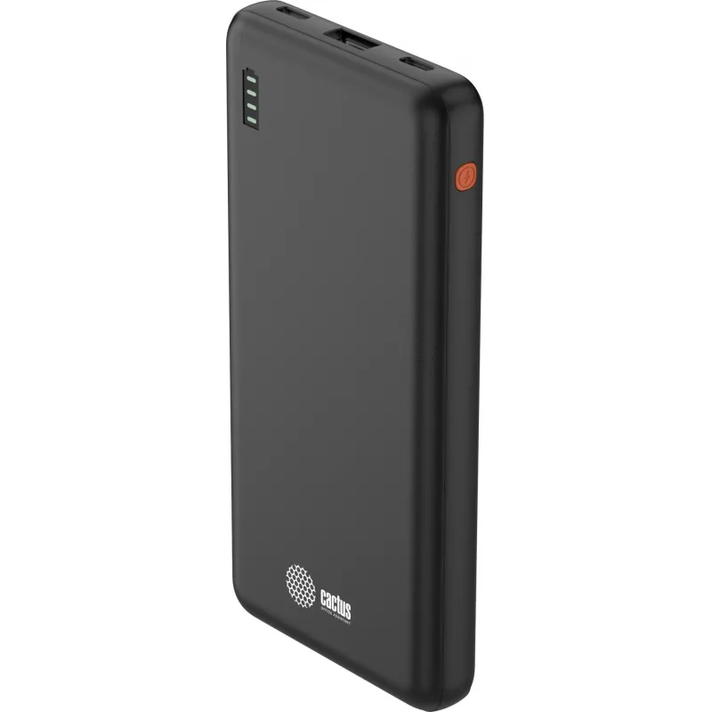 Внешний аккумулятор Cactus CS-PBFSAA-10000 10000mAh 4.5A USB-A/2xUSB-C черн 2205877