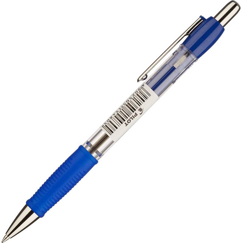 Ручка шариковая автоматическая Pilot BPGP-20R-F синяя (толщина линии 0.22 мм) BPGP-20R-F-L 45572