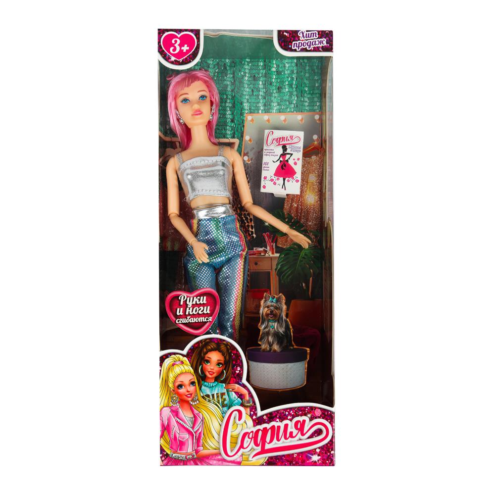 Кукла София, руки и ноги сгибаются, 29 см. Карапуз 66001-BF8-S-JP