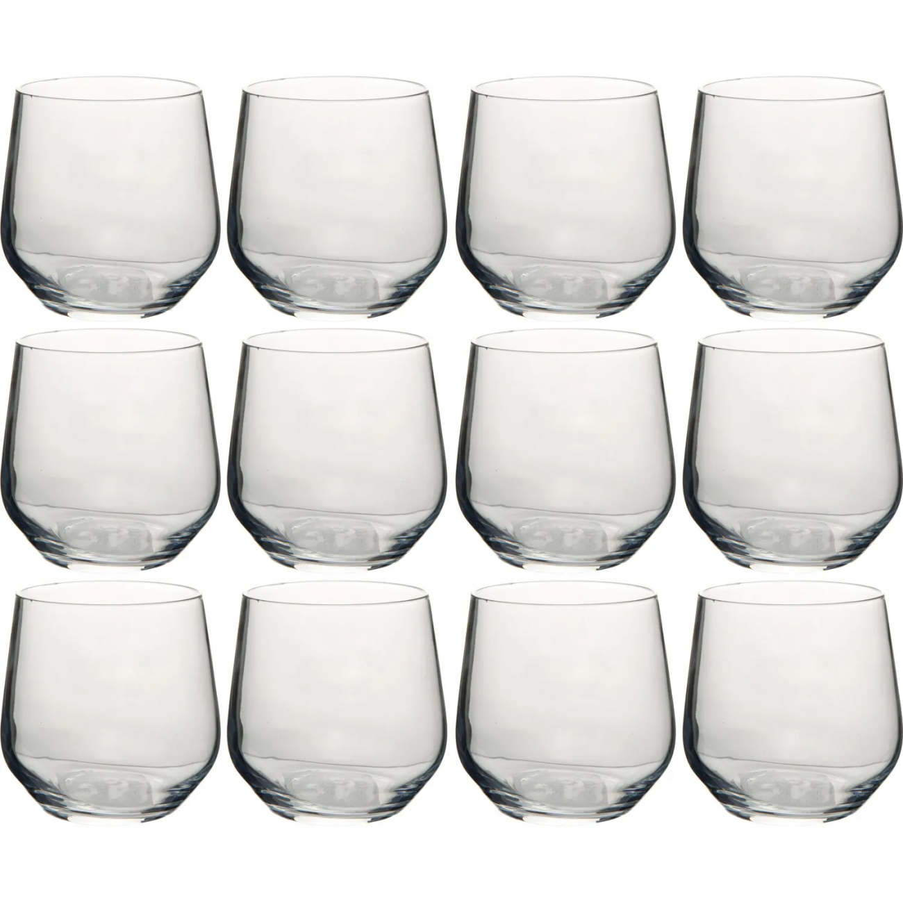 Стакан АЛЛЕГРА 335 мл ФАЙН РИМ 12 шт/уп холодный срез Pasabahce 2229569 410636SLB-12