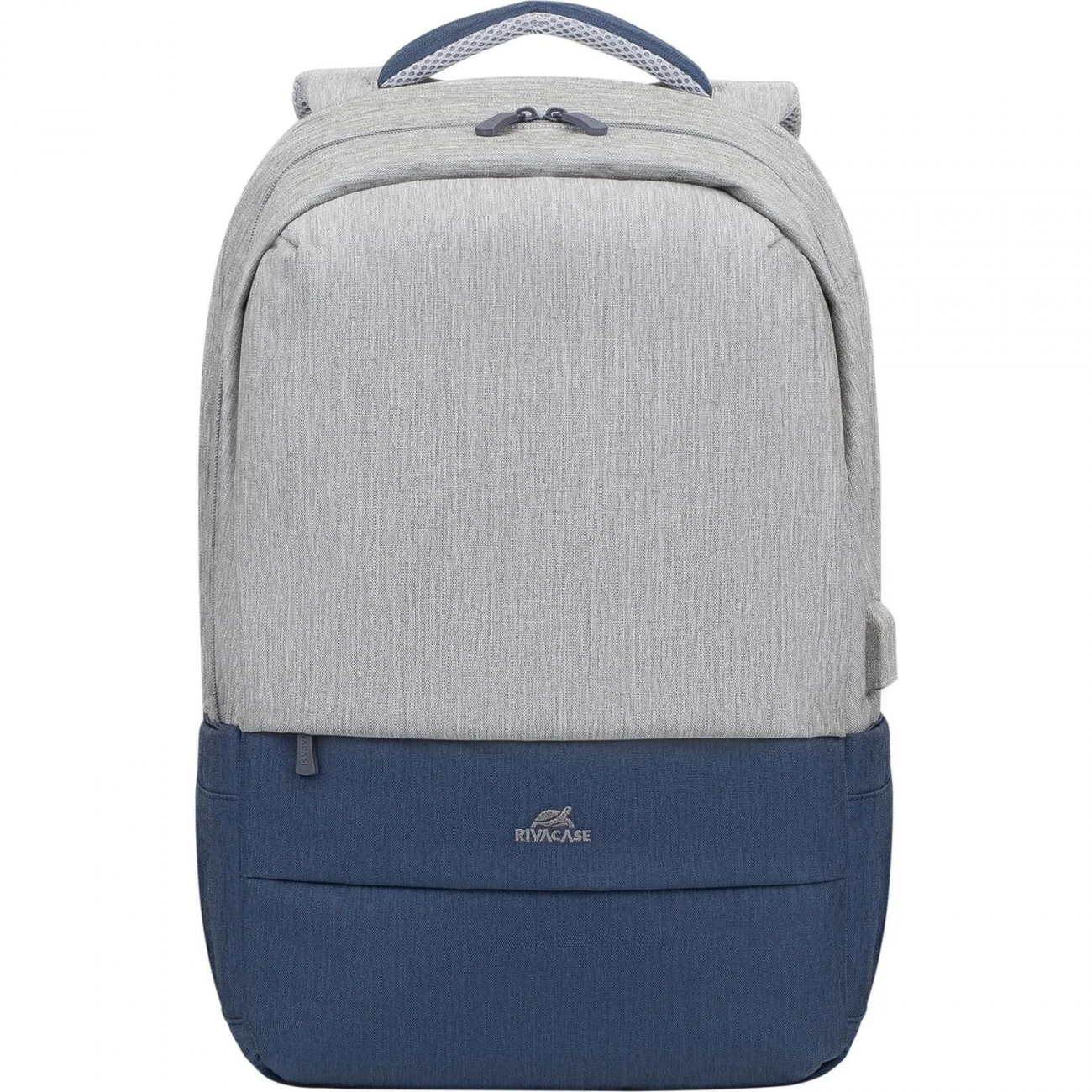 Рюкзак д/ноутбука RIVACASE 7567 grey/dark blue 17.3/6 1953172 4260403578308