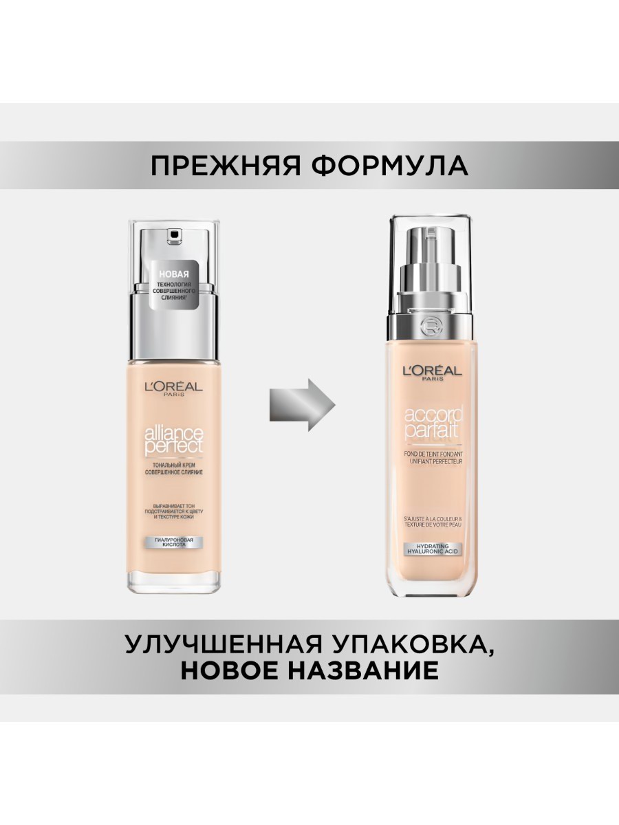 L`OREAL Тональный крем Accord Parfait, тон 3N, 30 мл 3600523567966