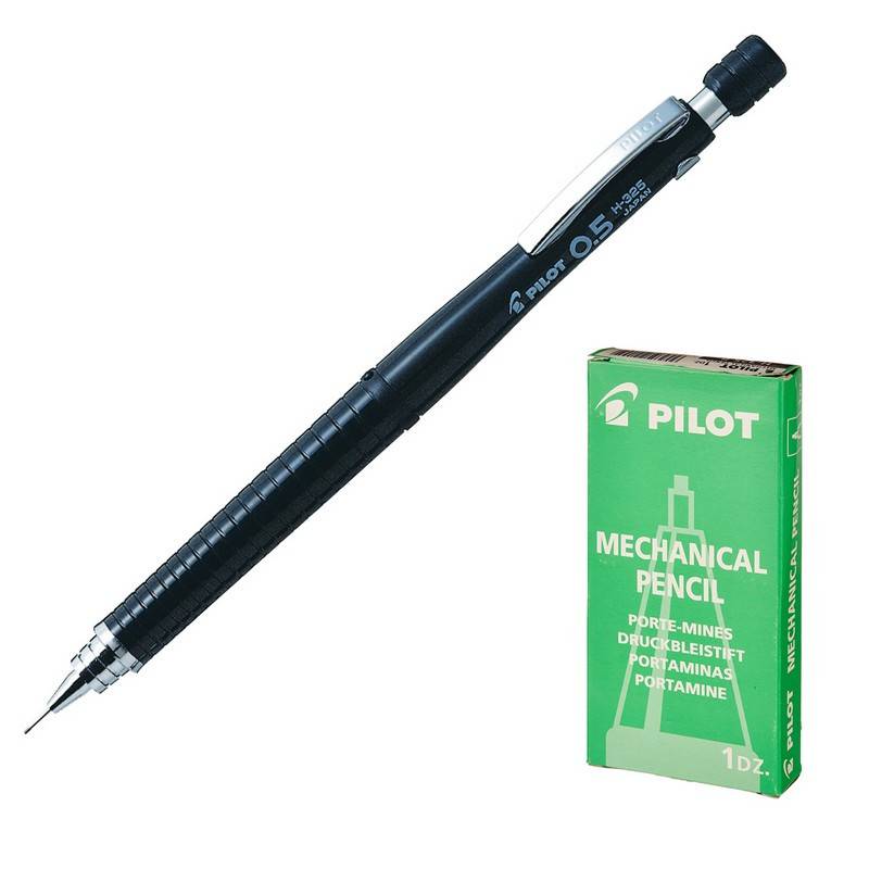 Карандаш механический Pilot H-325 0.5 черный H-325-B 115919