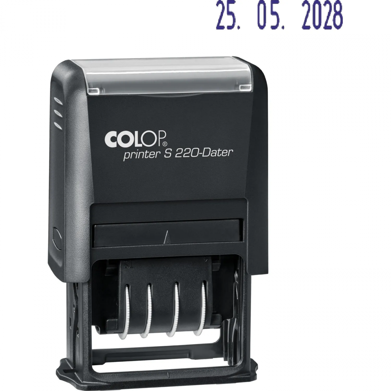 Датер автомат. пласт. S220Bank шрифт 4 мм месяц цифр. (аналог 4820B) Colop 2347110