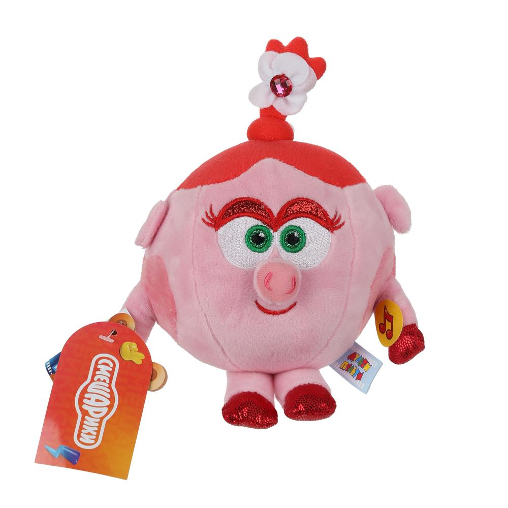 Игрушка мягкая "Смешарики" Нюша, 13 см. музыкальная Мульти-пульти A20307-10-WOD