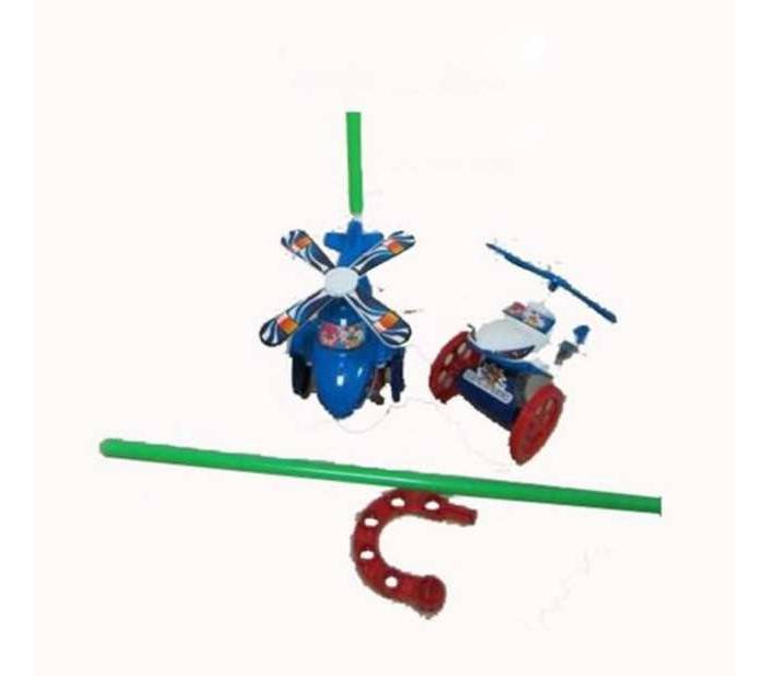 Игрушка для малышей "Каталка Вертолет" (в асс) Junfa 876