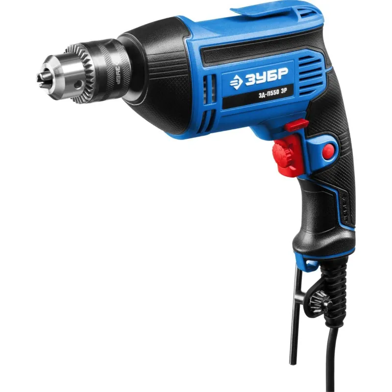 Дрель безударная ЗУБР ЗД-П550 ЭР, 550 Вт 1672181