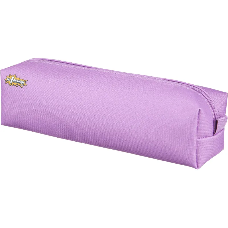 Пенал -косметичка сиреневый, ПМО 31-20, ткань мягкий, 210х50х60 Комус Класс 1716467