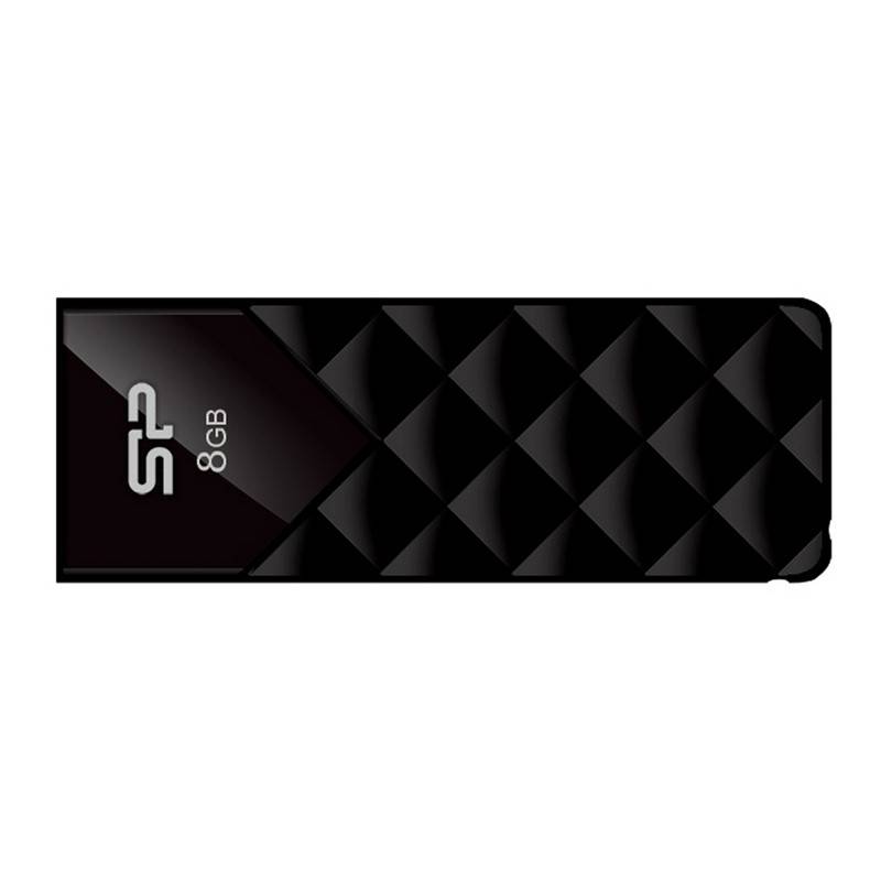 Флеш-память Silicon Power Ultima U03 8 Gb USB 2.0 черная SP008GBUF2U03V1K 312008