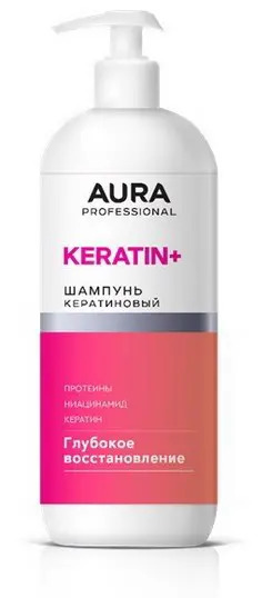 AURA Professional Шампунь Глубокое восстановление флакон/дозатор 1000 мл 4752171019492