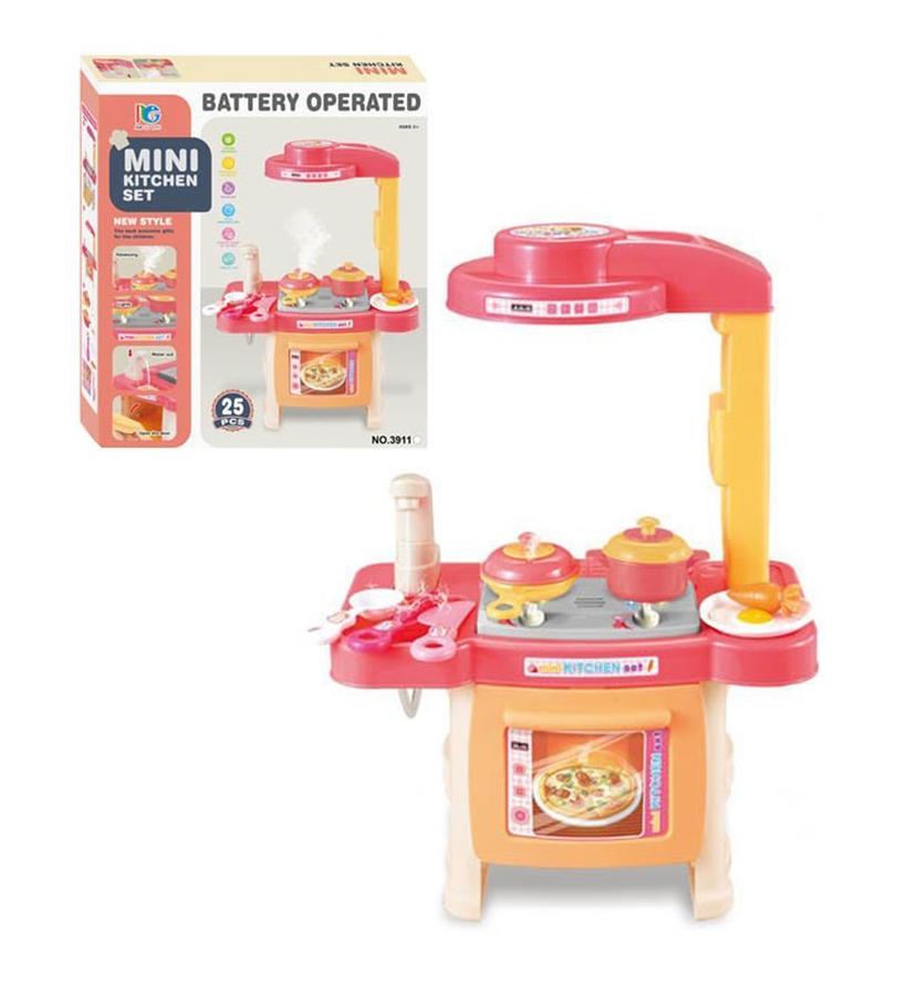 Игровой набор "Кухня", свет, звук, 25 предм. Наша Игрушка Y173813
