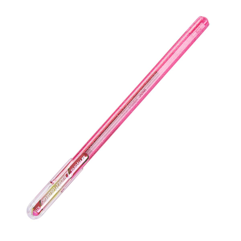 Ручка гель Pentel Hybrid Dual Metallic 1мм хамел роз+зелен зол K110-DMPX 1609378