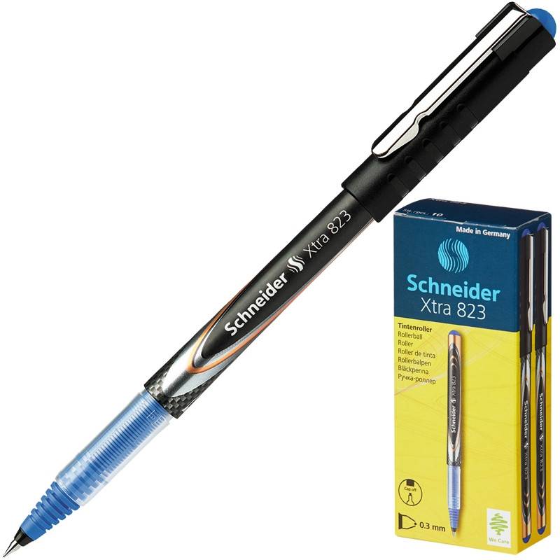 Роллер Schneider Xtra 823/3 синий (толщина линии 0.3 мм) 62076