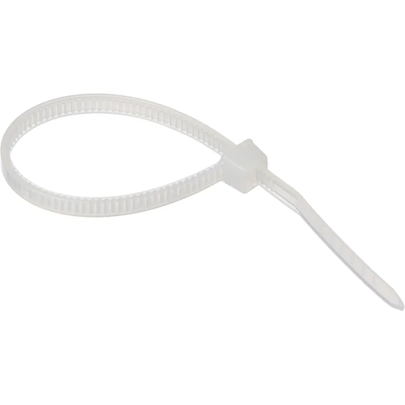 Хомут стяжка нейлоновая TOPFORT 3х100 белый 100 шт/уп 2097652
