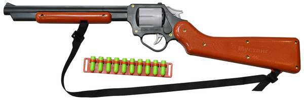 Винтовка ковбойская "Мустанг" 54 см, игрушечное оружие Форма С-139-Ф