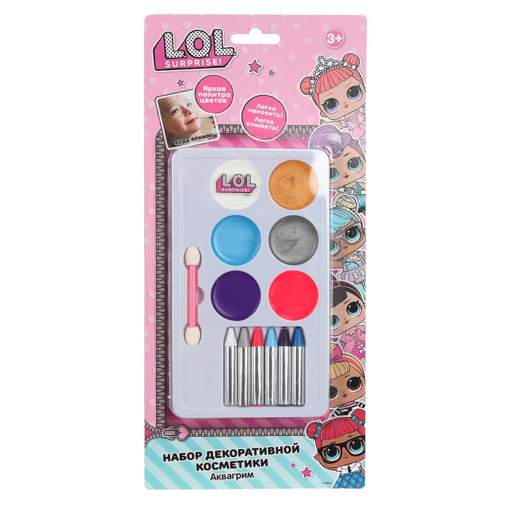 Аквагрим в наборе: палетка с карандашами MultiArt AFPMIX-113928 (48)