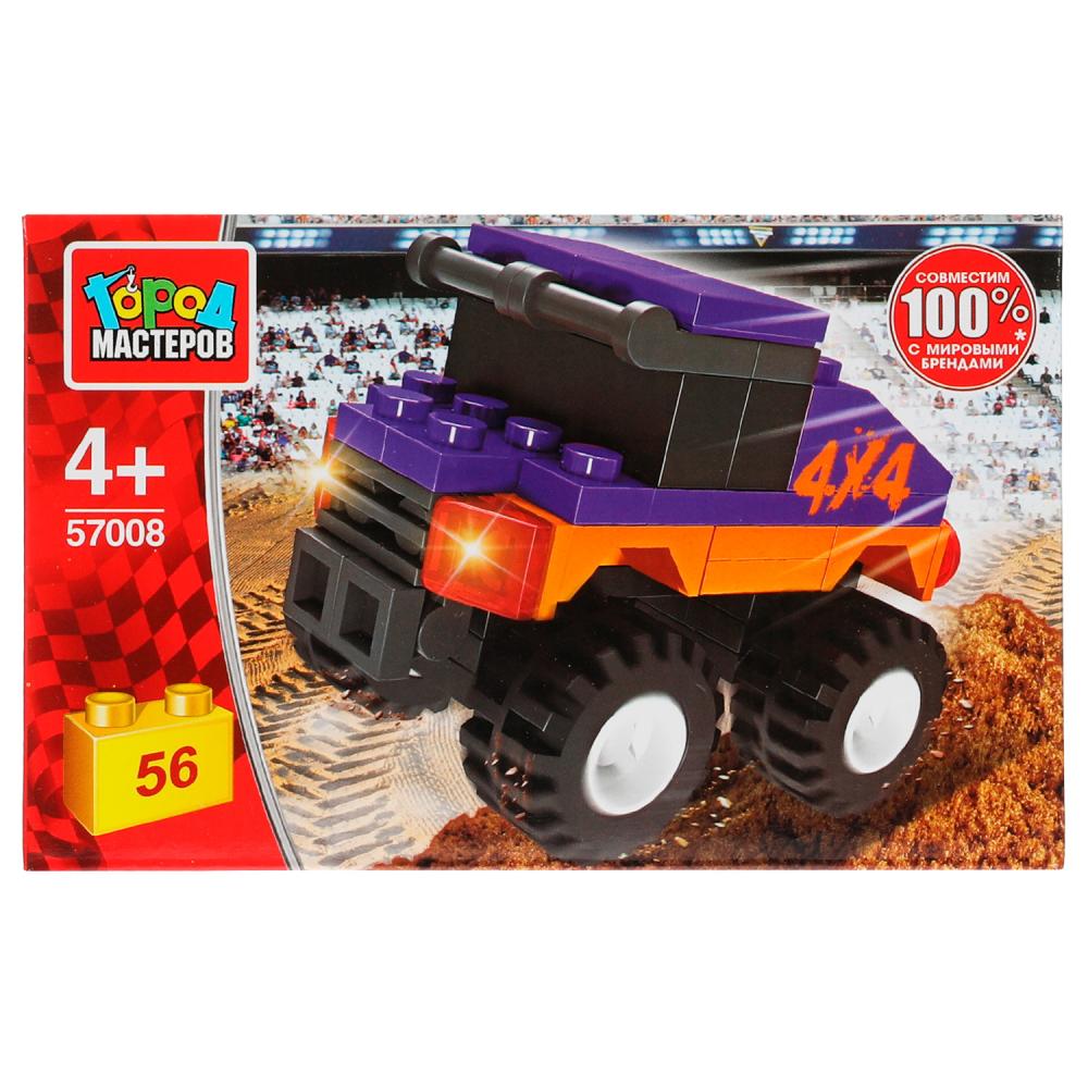 Конструктор Джип, 56 дет. Город Мастеров 57008-BY