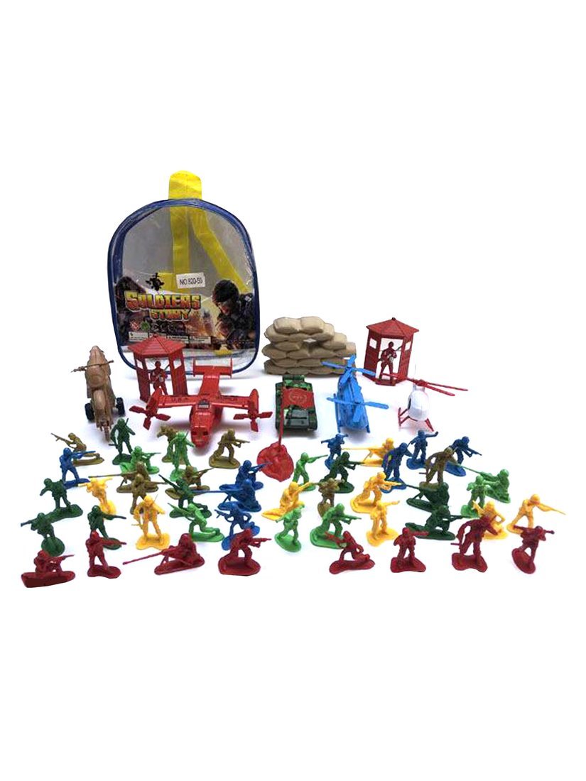 Набор Военный, 58 предметов, сумка Наша Игрушка 820-50