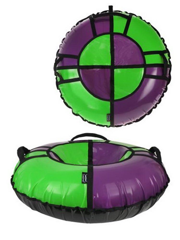 Тюбинг X-Match Sport фиолетовый-зеленый 100см во7066-2