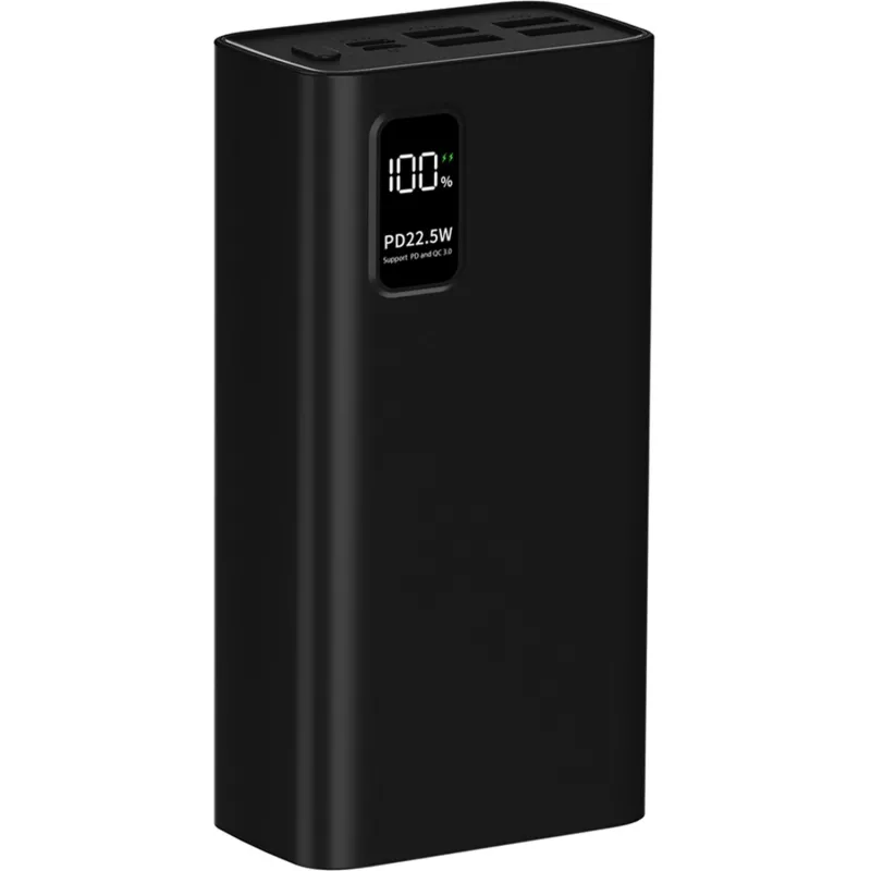 Внешний аккумулятор PERO PB07 30000 mAh,Li-Pol,output USB-C + 4USB-A,черный Pero  2154087 4673759570122