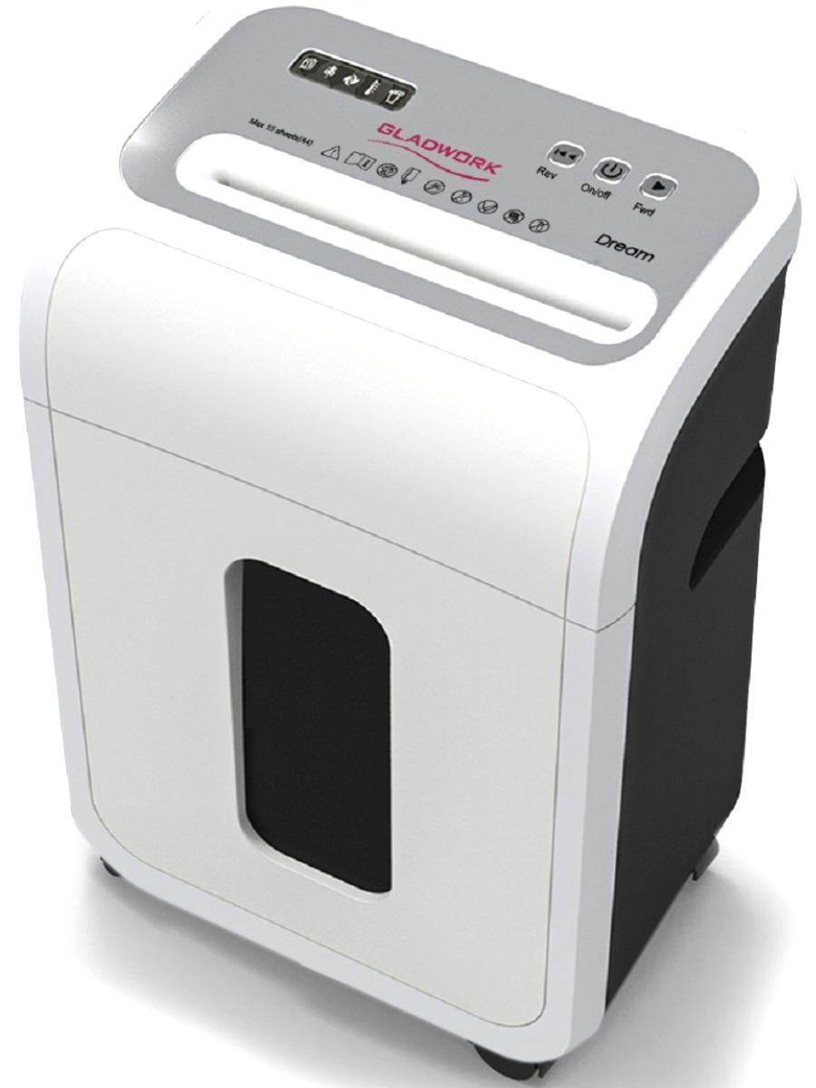 Шредер (уничтожитель) Gladwork Dream P-14M, 5 ур.секр. 17 лист, 20л 1596628