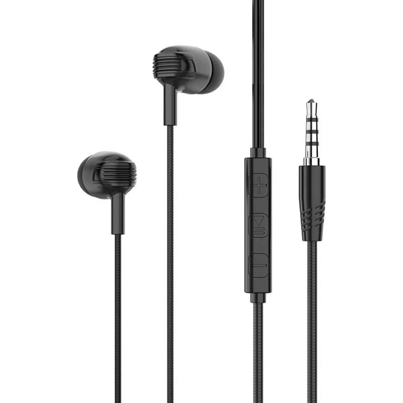 Наушники Pero EP04 черные 2375835 4603740000000