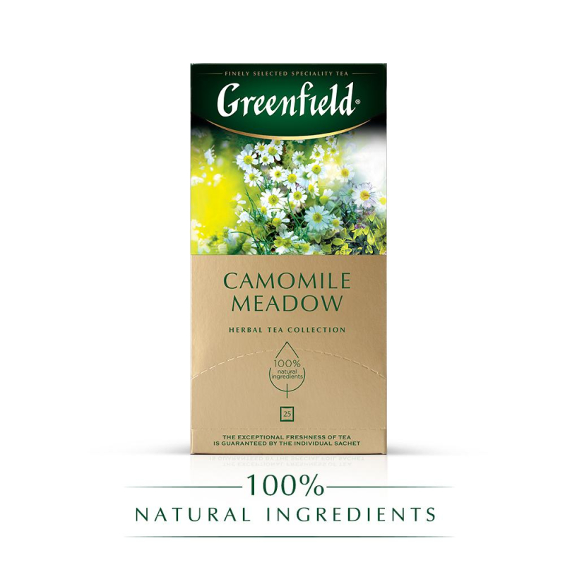 Чай Greenfield CAMOMILE MEADOW травяной 25пак 0523-10 493164