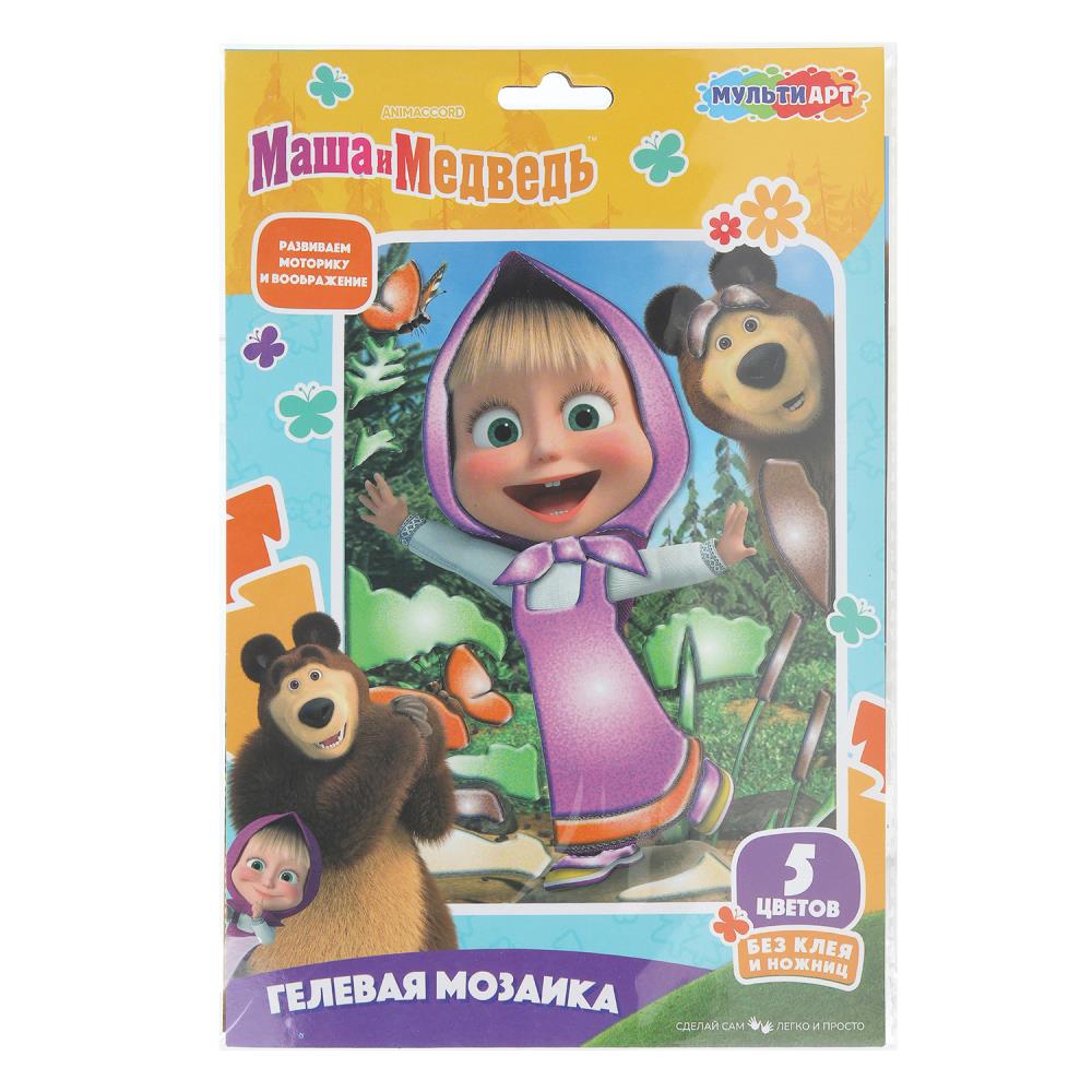 Мозайка гелевая "Маша и Медведь" MultiArt GEL-127193