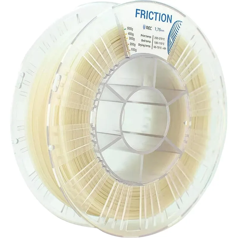 Катушка REC FRICTION пластик 1.75мм натуральный 500г 1997432
