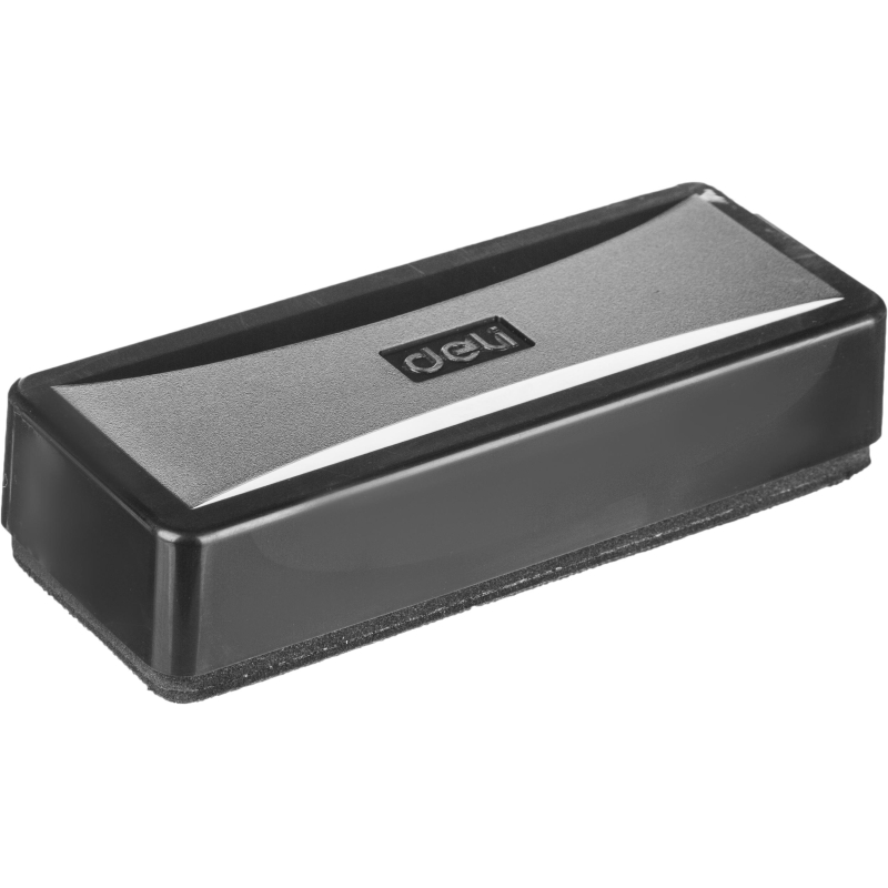 Губка-стиратель для досок Deli Universal E7834 12х4.5х2.5см черный 1791562