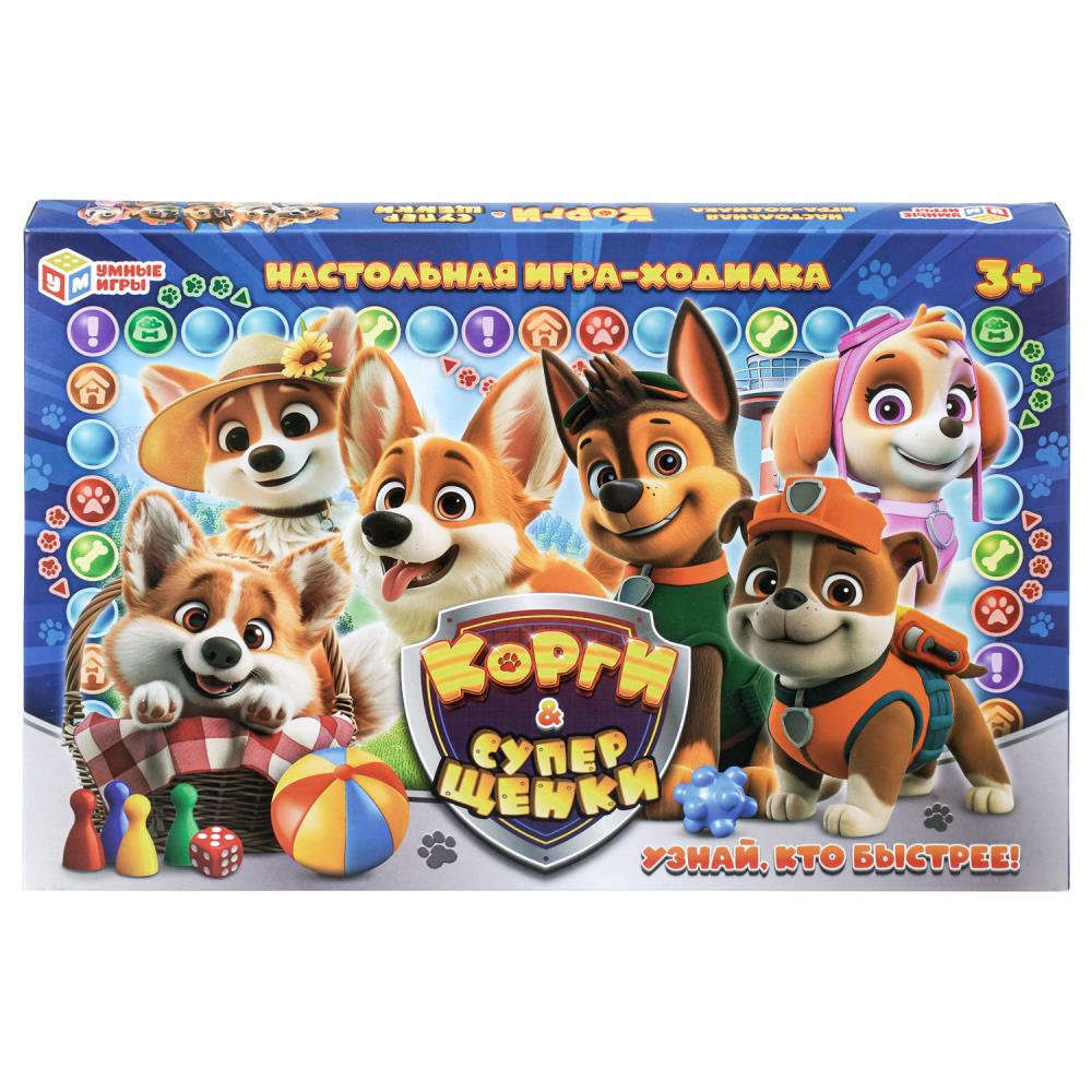 Настольная игра-ходилка Корги и суперщенки Умные игры 4630395055338