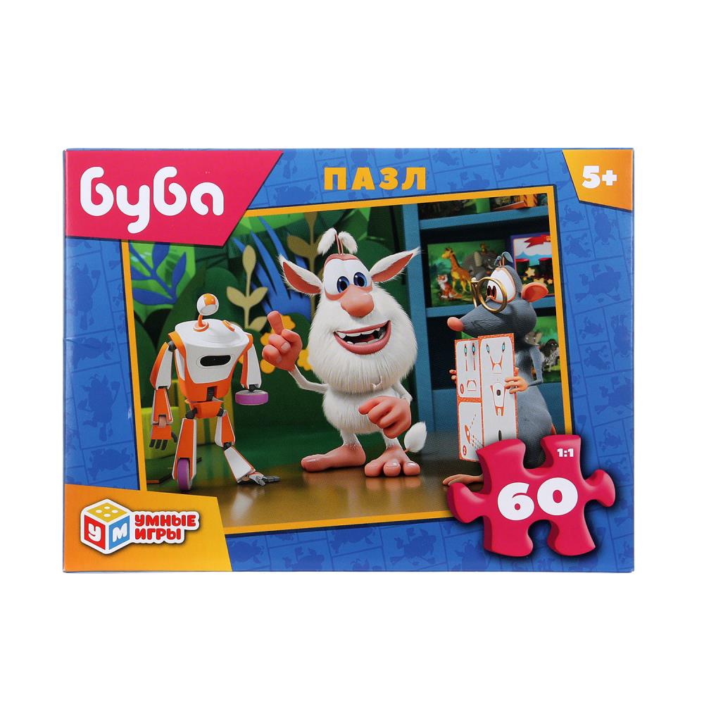 Пазлы классические в коробке, 60 деталей "Буба" УМка 4630395016810
