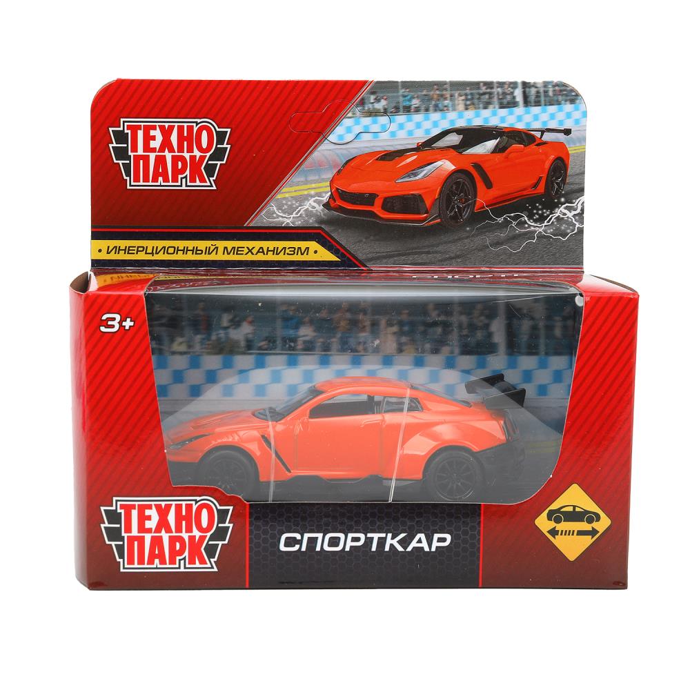 Машина металлическая, Спорткар, 11 см. Технопарк 2330625-R