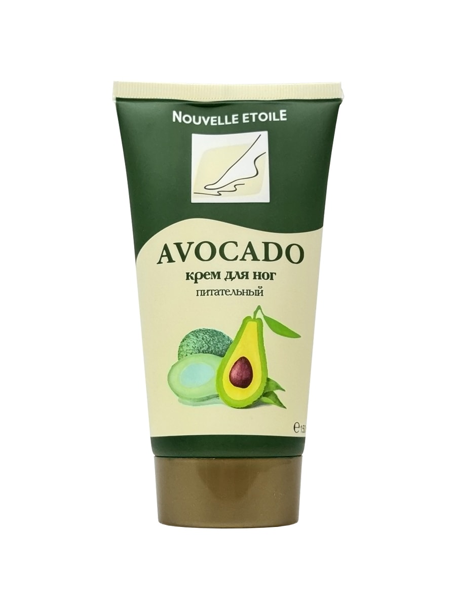 Новая Заря Крем для ног питательный Авокадо/ Avocado 150мл 4603023066136