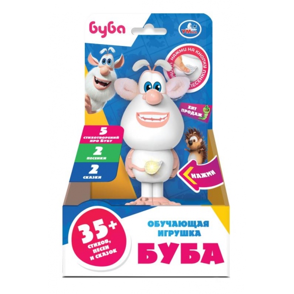 Фигурка "Буба" 35+ стихов, песен и сказок УМка HT565-R-WOD