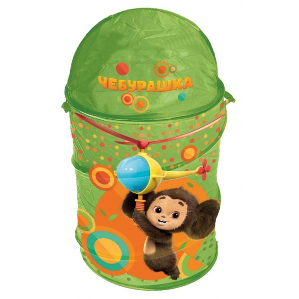 Корзина для игрушек "Чебурашка" 43х60 см. Играем Вместе XDP-17964-R