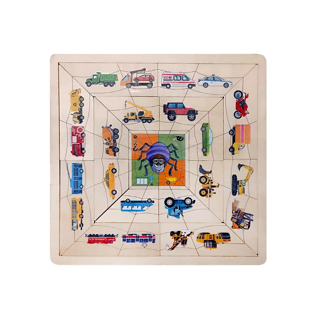 Десятое королевство Пазлы из дерева Паучок Техника 04542ДК