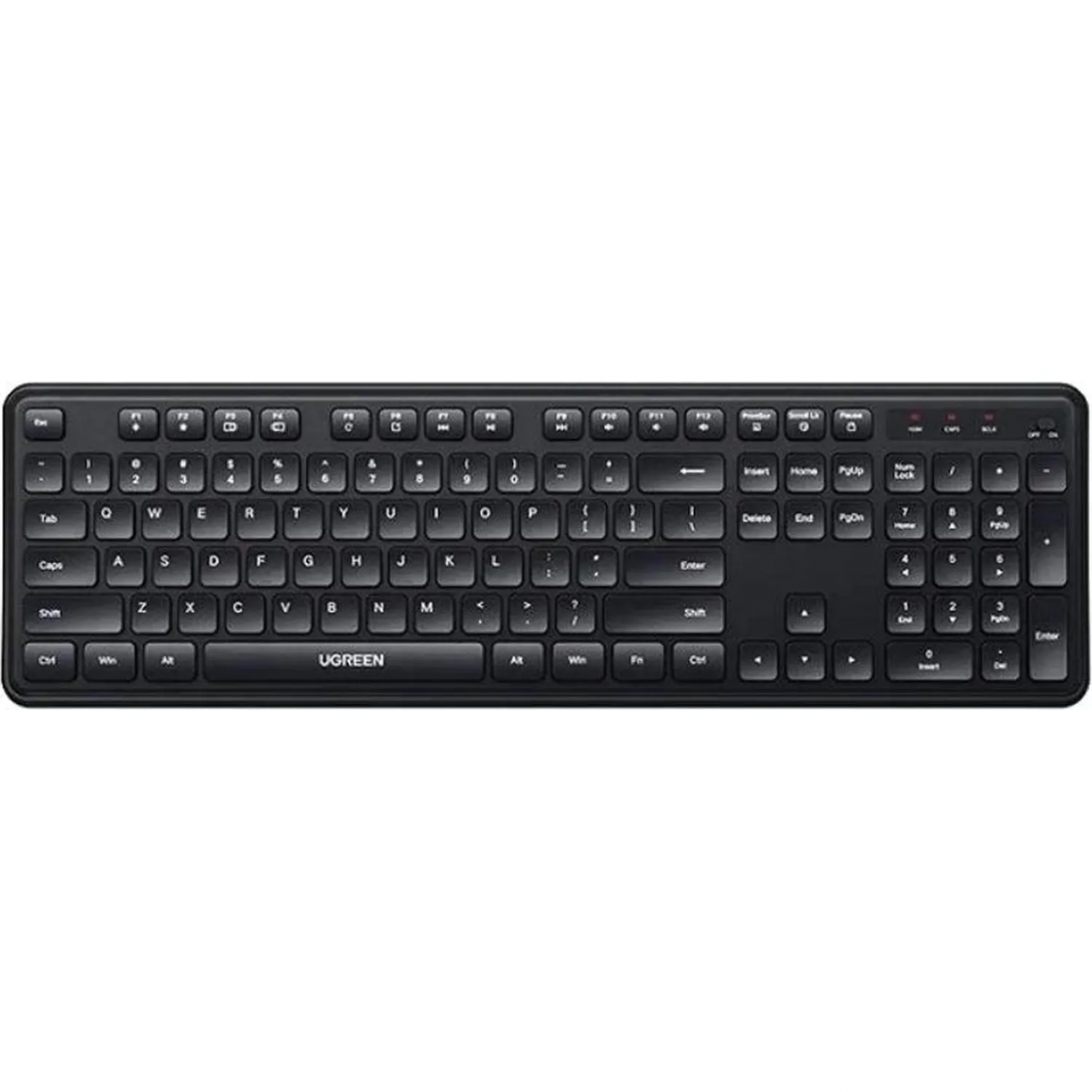 Клавиатура UGREEN K331 (55654) Беспров. 2.4GHz RU черный 2421318 55654_