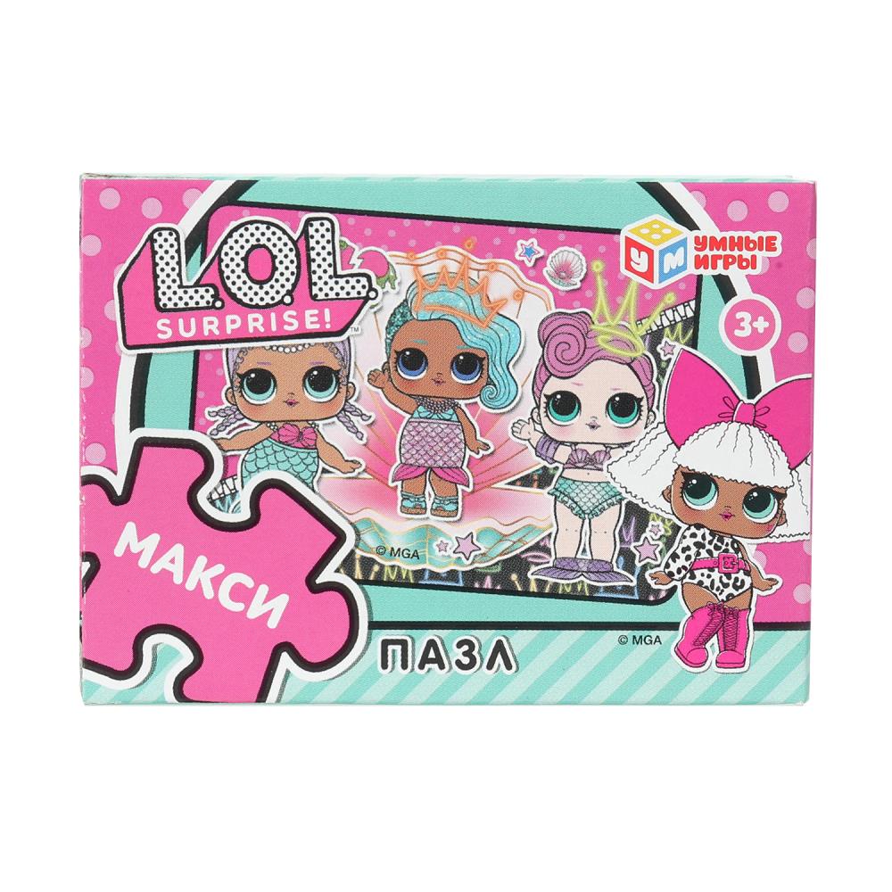Пазлы 12 макси деталей "LOL" (Лол) УМка 4630395019255