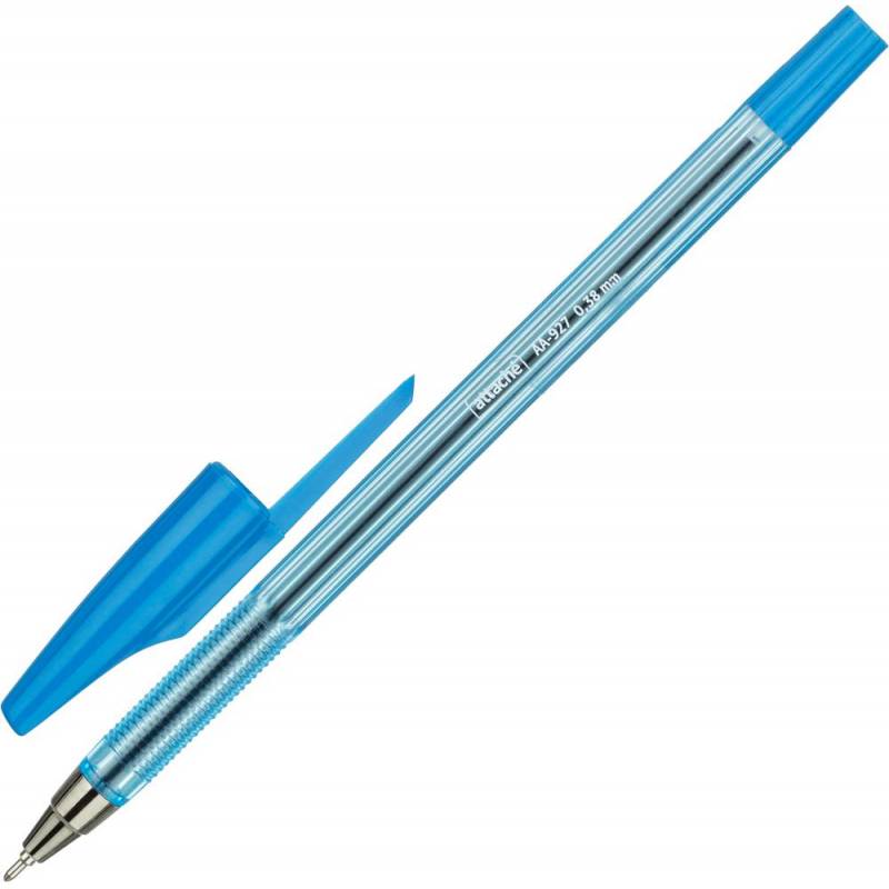 Ручка шариковая Attache AA-927 игольч.наконеч, синий стерж., 0,38/0,5мм Attache Economy 1258565